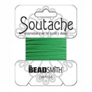 Beadsmith polyester soutache Schnur 3mm - Grass green